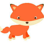 Cartoon fox