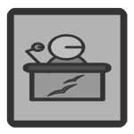 Presentation speaker icon