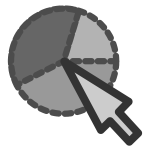 Edit pie icon