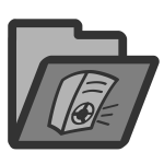 Folder sound icon