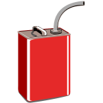 red gas can