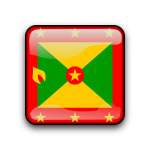 Grenada flag button