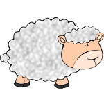 Funny sheep