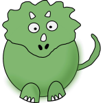 Green dino