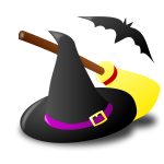 Halloween witchcraft vector image