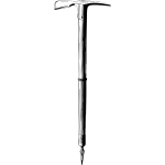 Ice axe  vector drawing