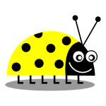 Yellow ladybug