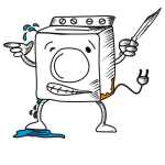 Washing machine character