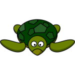 Cartoon turtle