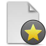 New document icon