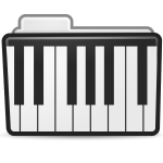 Keyboard icon vector image