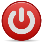 System shutdown icon