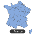 Map of France