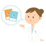 Medical instructor vector image