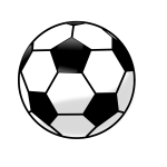 Soccer ball vector clip art graphics