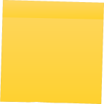 Yellow Post It Note