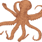 Animated octopus