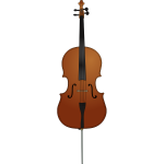 Cello vector image