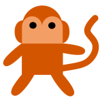 Cheeky Monkey Vector Image