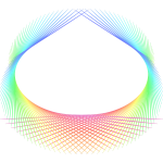 Rainbow abstract element