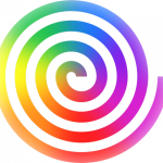 rainbow spiral