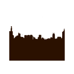 City skyline vector clip art