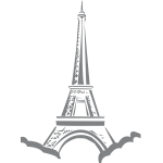 Eifflel tower vector image