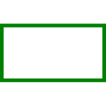 simple green rectangle