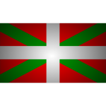 Basque flag vector