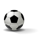 Vector illustration of photorealistic soccer ball