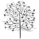 Stylized tree image