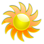 Sun vector illustration