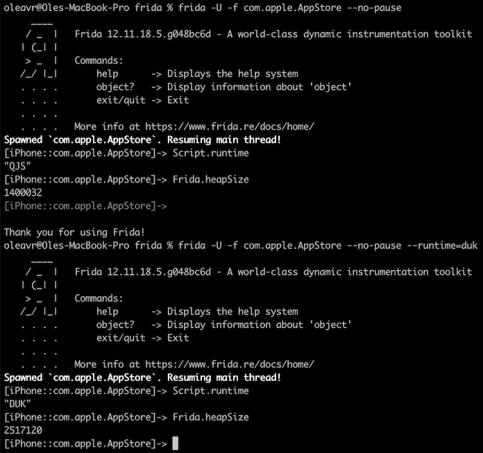 QJS Memory REPL