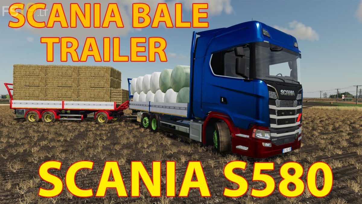 Auto load bale trailer mod fs19 - criticret