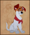 Size: 1007x1167 | Tagged: safe, artist:kitchiki, dodger (oliver & company), canine, dog, mammal, feral, disney, oliver & company, 2017, 2d, bandanna, bow, brown eyes, clothes, digital art, fluff, head fluff, male, paws, scarf, sitting, sketch, solo, solo male, tail