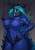 Size: 848x1200 | Tagged: safe, artist:chrysalisdraws, queen chrysalis (mlp), arthropod, changeling, changeling queen, equine, fictional species, anthro, friendship is magic, hasbro, my little pony, 2024, armor, big breasts, breasts, digital art, ears, eyelashes, female, fur, hair, horn, looking at you, solo, solo female, tail, thighs, wide hips