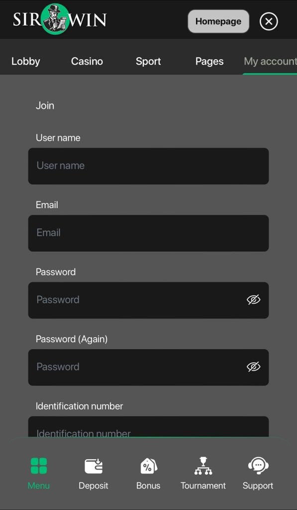 SirWin-Mobile-Register