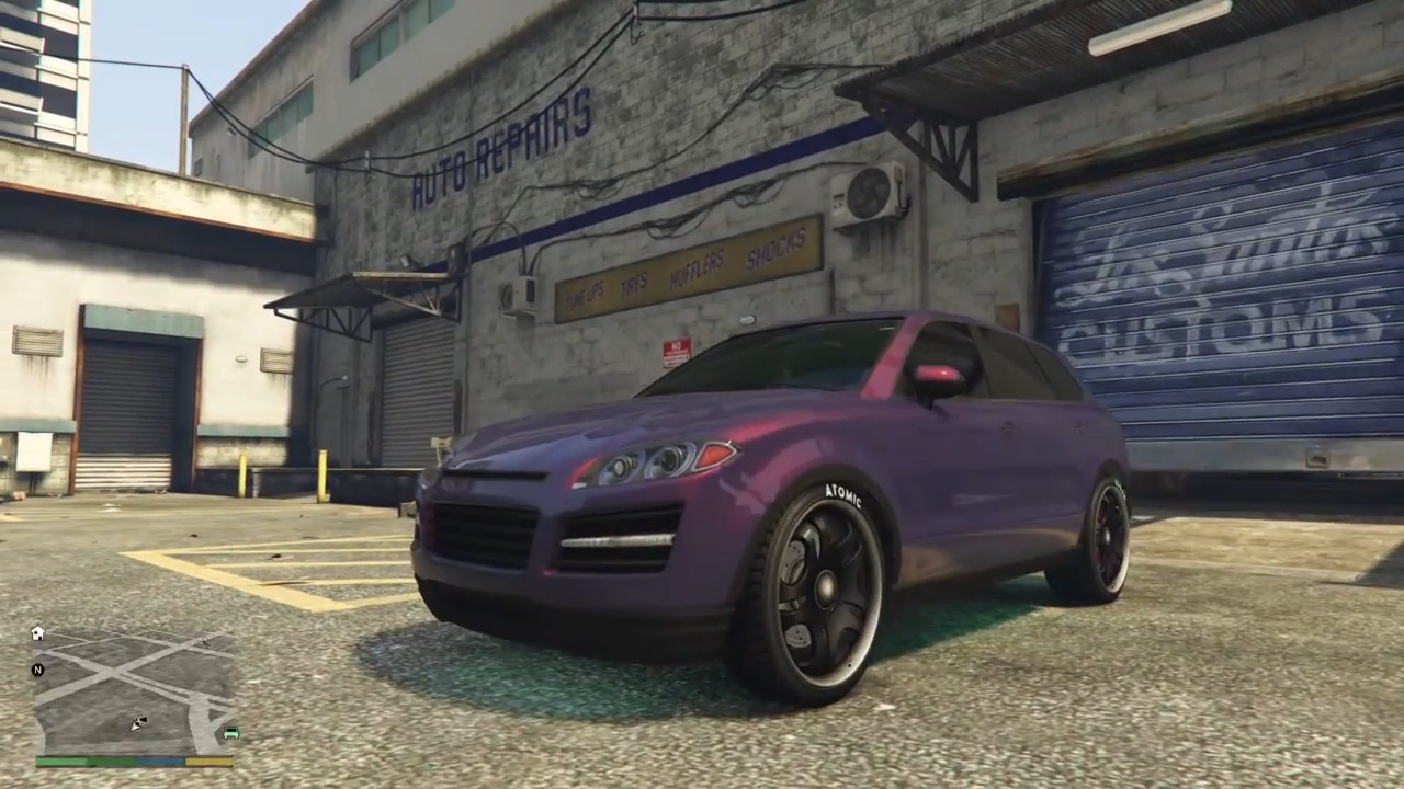 purple custom build in gta 5 rocoto