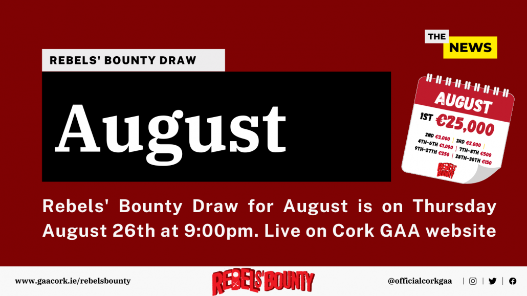 Rebels’ Bounty Draw for August