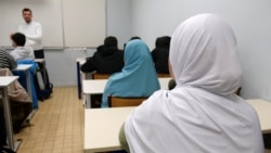 Outright or partial bans on the hijab in educational institutions, the workplace, and public spaces have been imposed in some EU countries. (file photo)