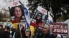 Demonstrators protest in Jerusalem during a rally demanding the release of Israelis taken hostage by Hamas on October 7. (file photo)