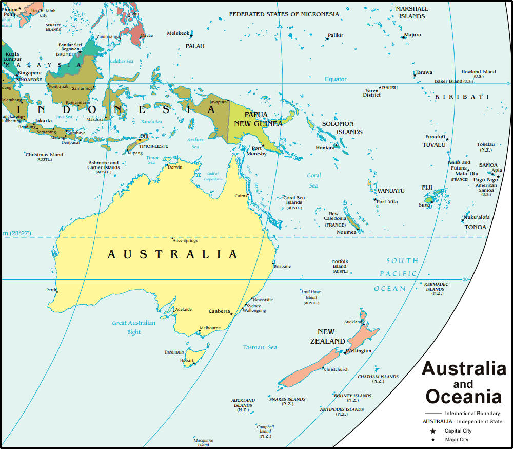 Australia Map In World Map - Ariela Murielle