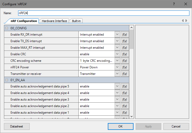 nRF_Configuration