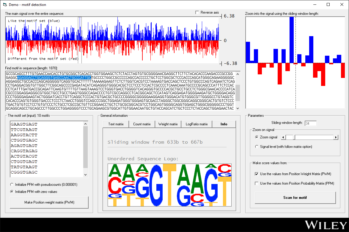 Motif detection VB6