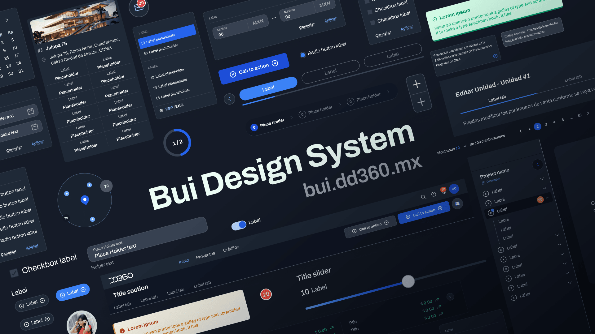 BUI components