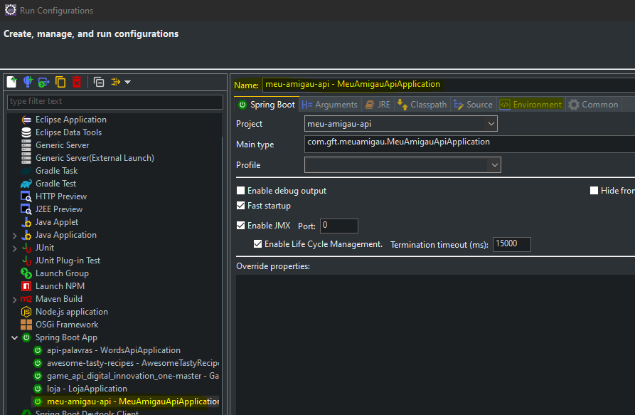 Environment Configuration Eclipse 1