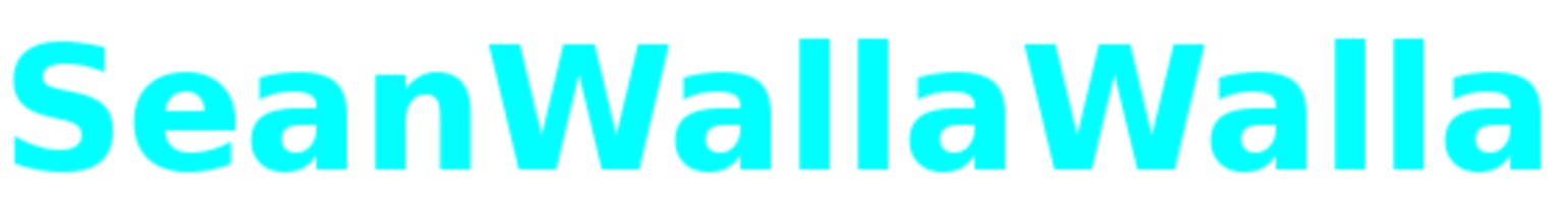 SeanWallaWalla wordmark