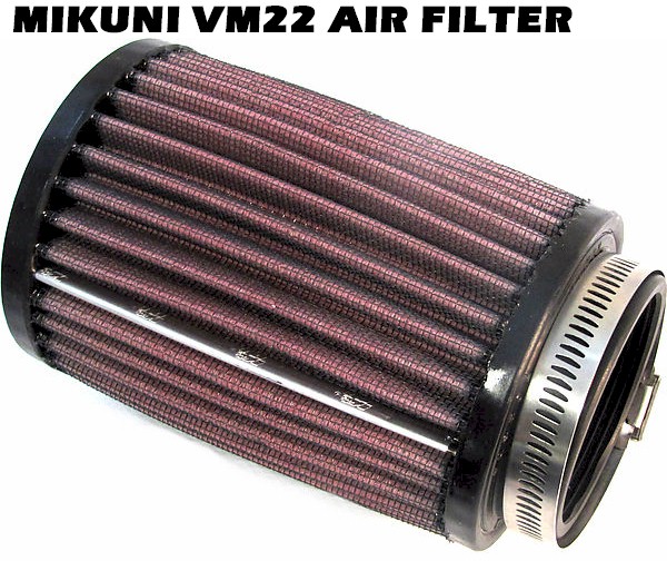 Air Filter, Mikuni VM22mm Honda GX120/160/200