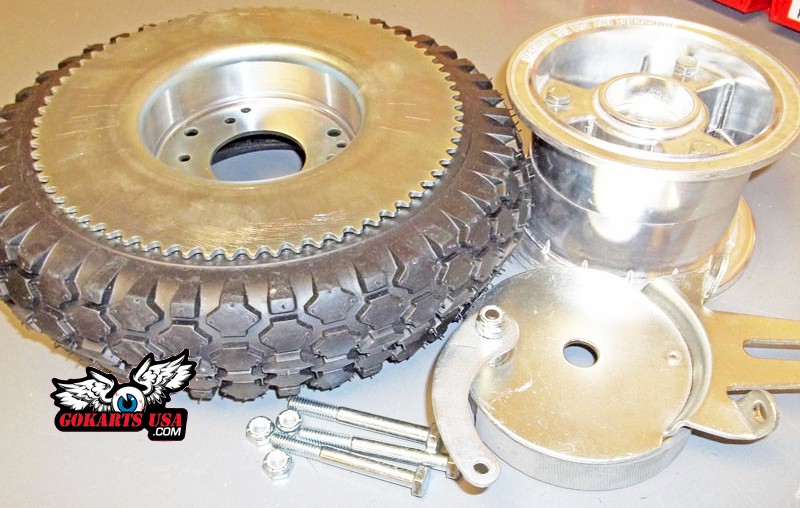 Hub and Sprocket, one piece combo