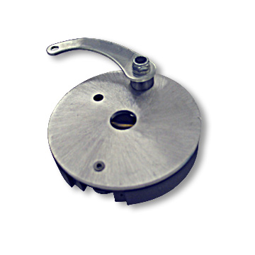 BRAKE ASSEMBLY, ROUND BACKING PLATE, Aluminum, Go Kart Mini Bike